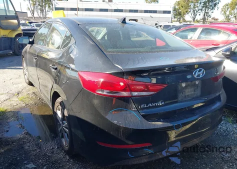 2018 Hyundai Elantra Sel из США, поврежденный, VIN 5NPD84LF1JH326122